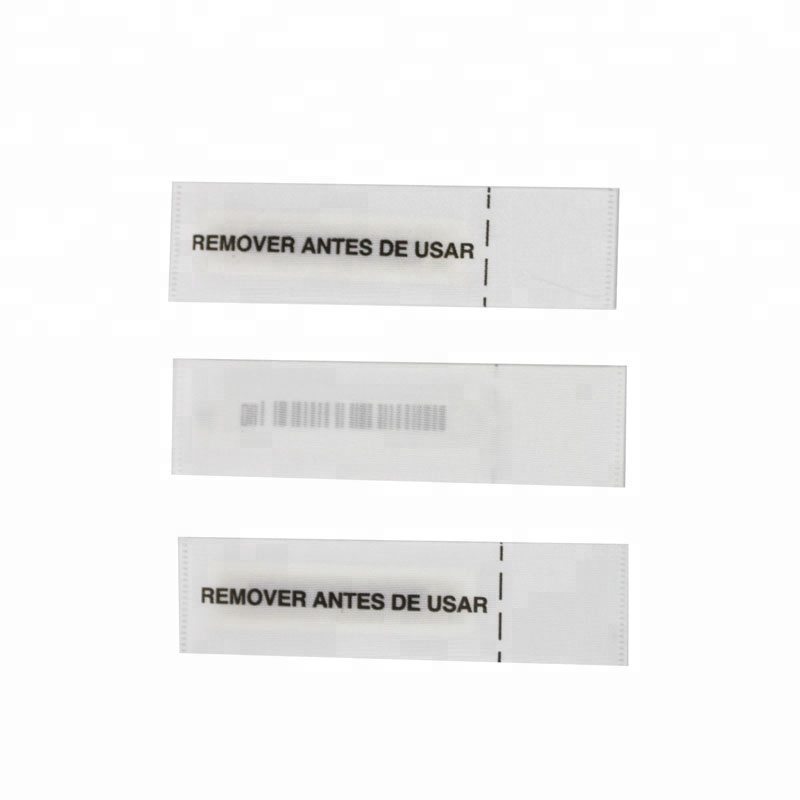 EAS AM Soft Label With Sewn Fabric For Clothing