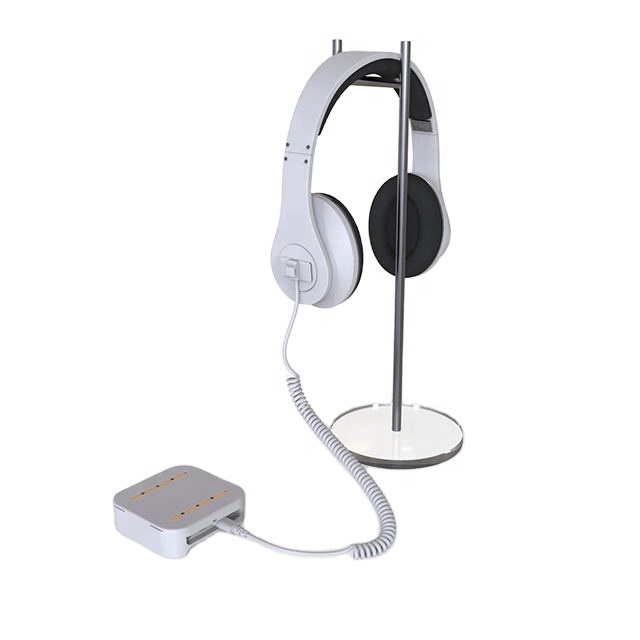 Multi-port host headphone security anti-theft device