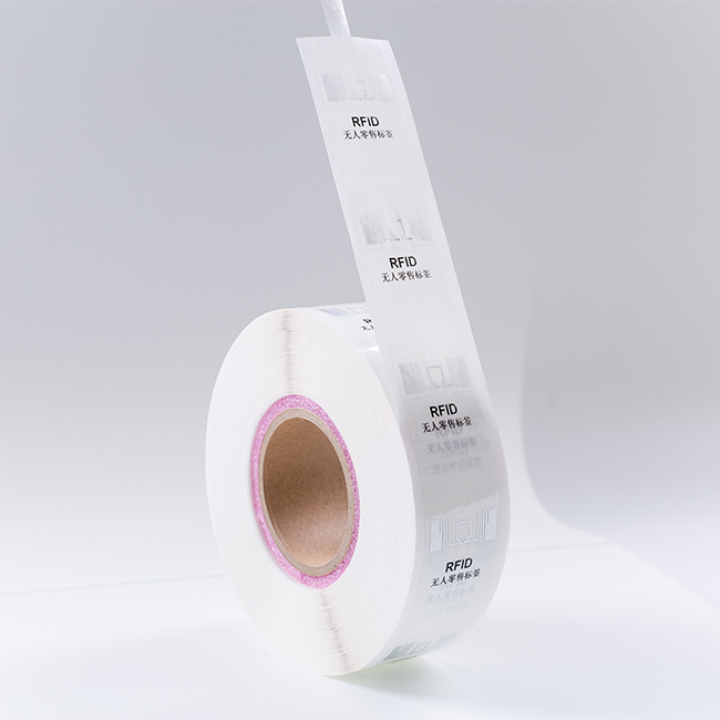 BoHang Disposable Heat Resistant UHF RFID Label Long Distance Unmaned Retail Label