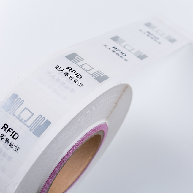 BoHang Disposable Heat Resistant UHF RFID Label Long Distance Unmaned Retail Label